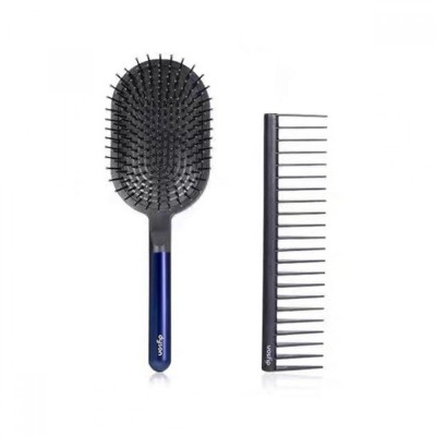 Dyson Designed Paddle Brush and Detangling Comb Prussian Blue/Black — набір для розчісування