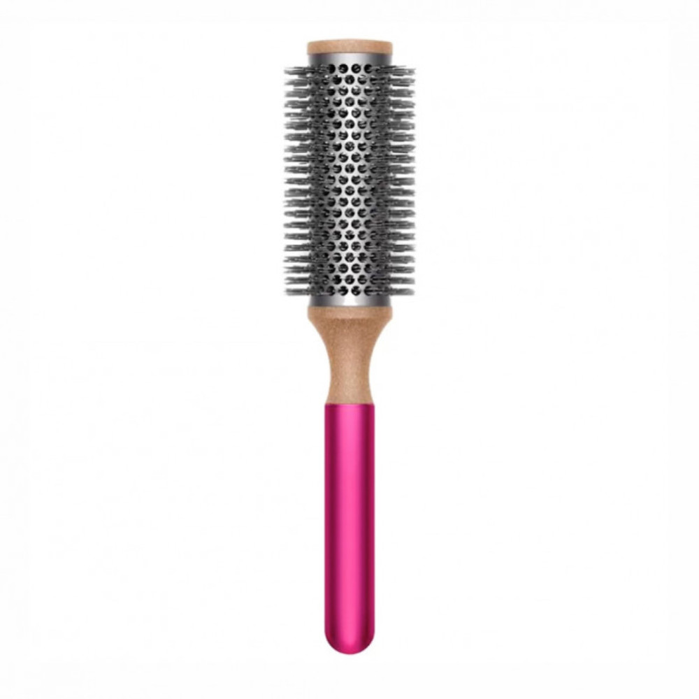 Кругла щітка для волосся Dyson Vented Barrel Brush 35 mm Iron/Fuchsia