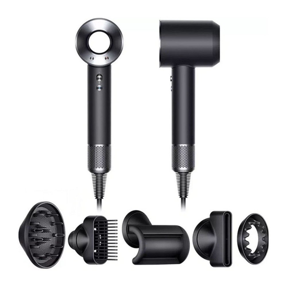 Фен для сушіння волосся Dyson Supersonic HD07 Black/Nickel