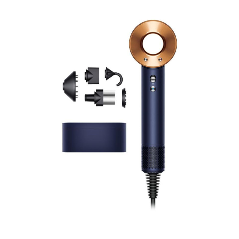 Фен для сушіння волосся Dyson Supersonic HD07 Prussian Blue/Rich Copper — уцінка
