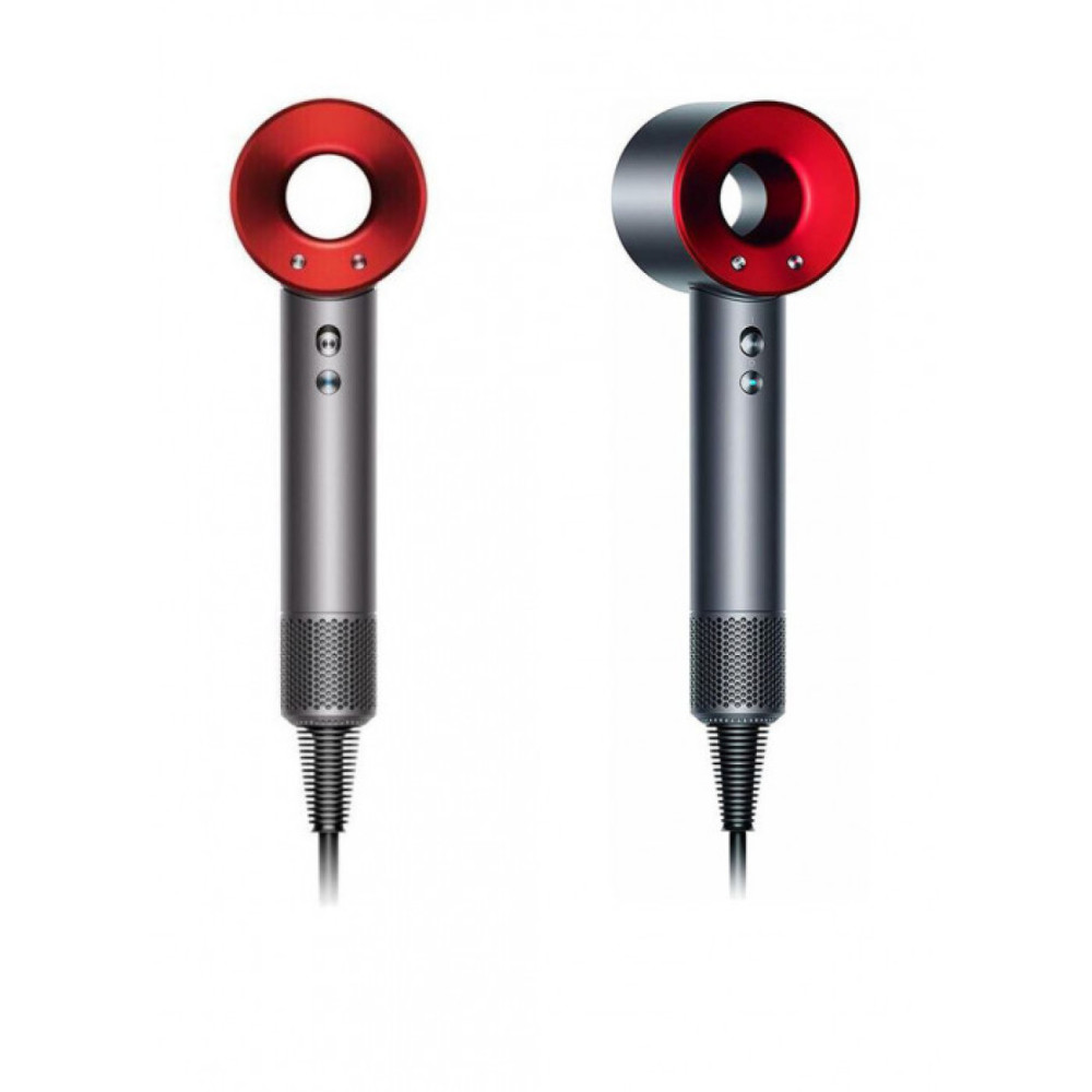 Фен для сушіння волосся Dyson Supersonic HD08 Nickel/Red