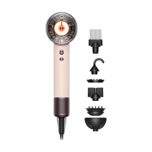 Фен Dyson Supersonic Nural HD16 Curly+Coily Ceramic Pink/Rose Gold (598975-01) для волосся
