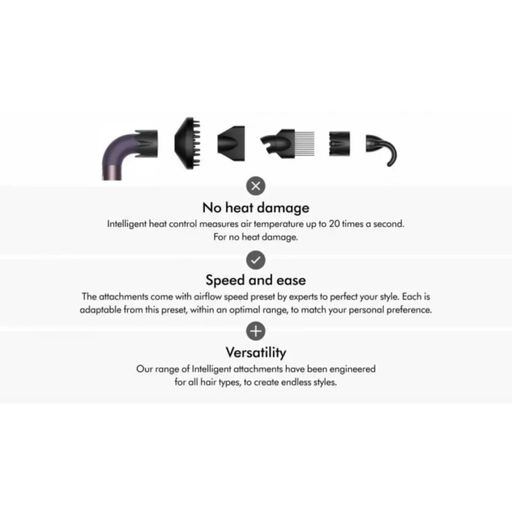 Фен для сушіння волосся Dyson Supersonic R HD18 Pro Jasper Plum