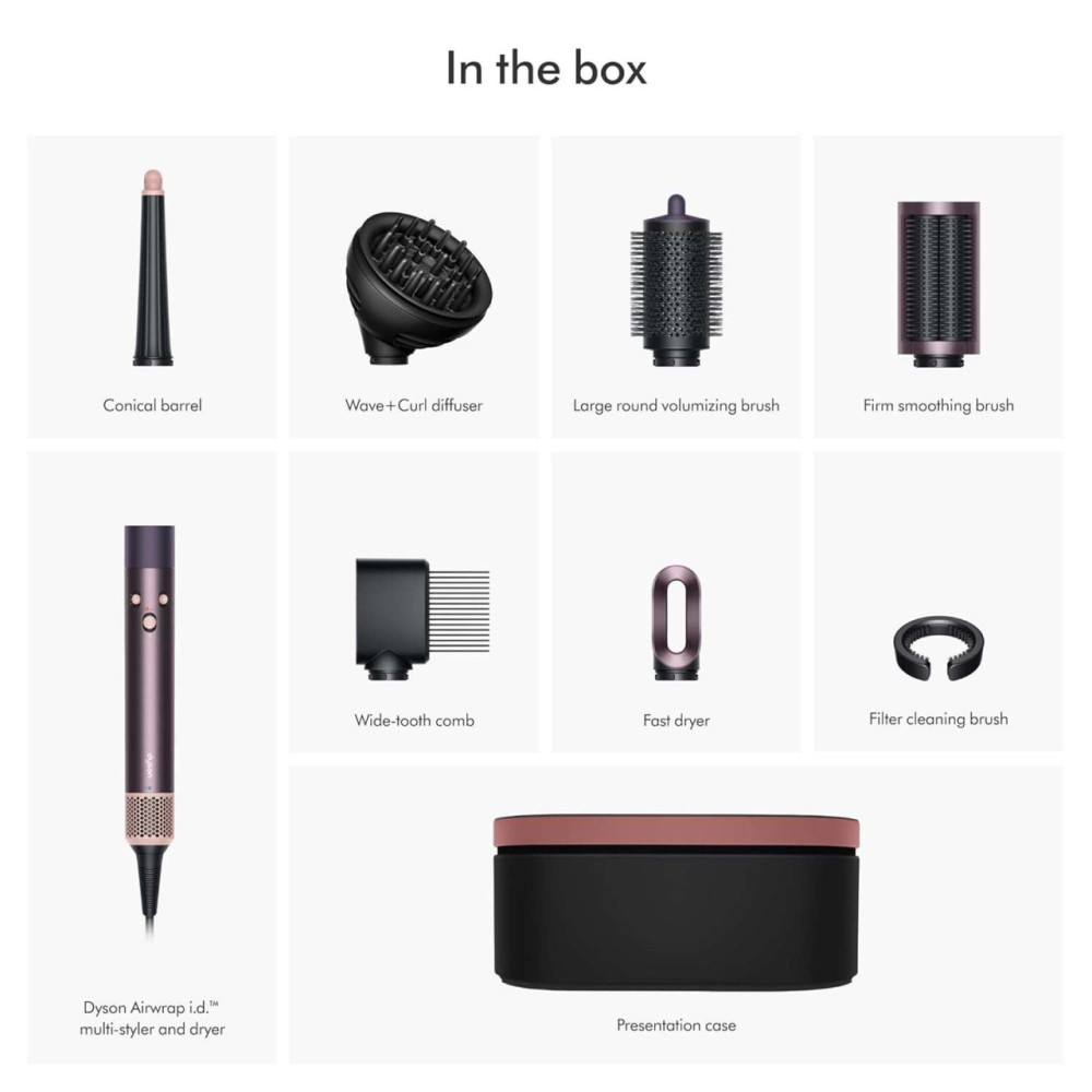 Мультистайлер для волосся Dyson Airwrap i.d. HS08 Complete Long Curly+Coily Jasper Plum