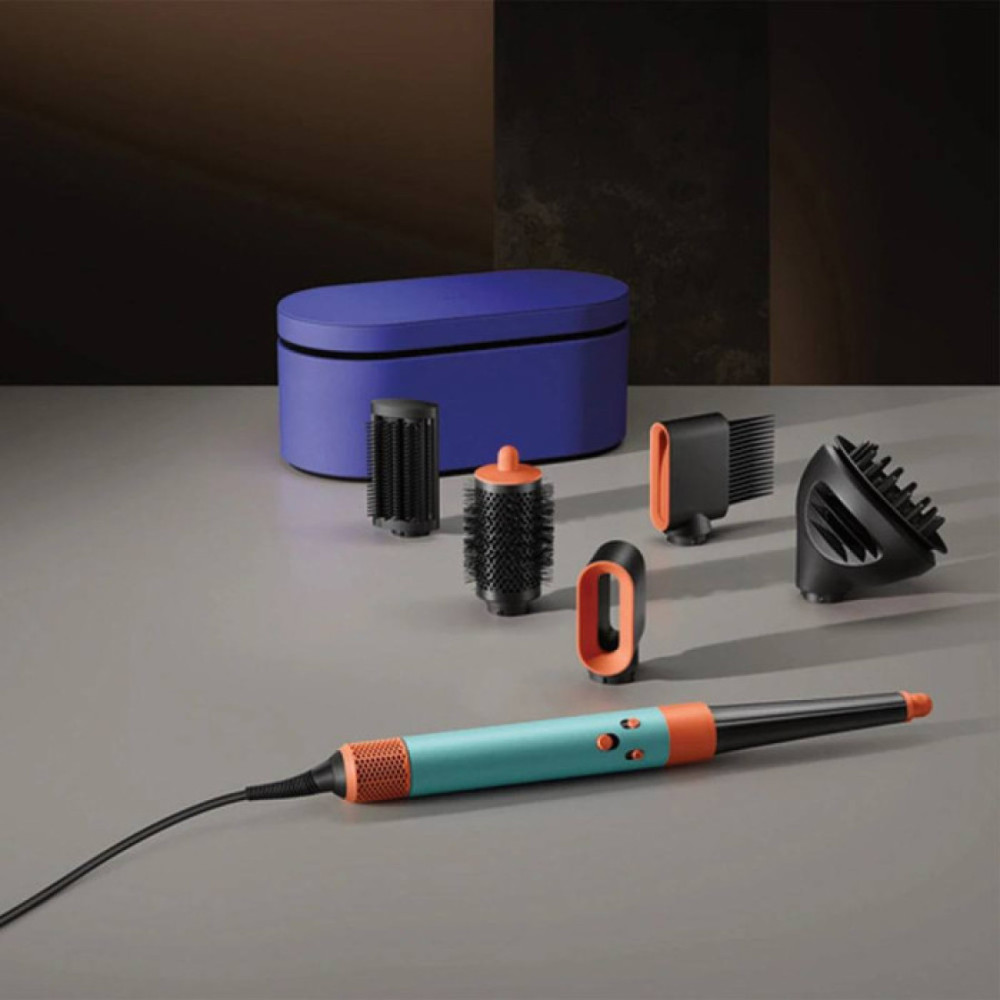 Мультистайлер для волосся Dyson Airwrap i.d. HS08 Complete Long Curly+Coily Ceramic Patina/Topaz