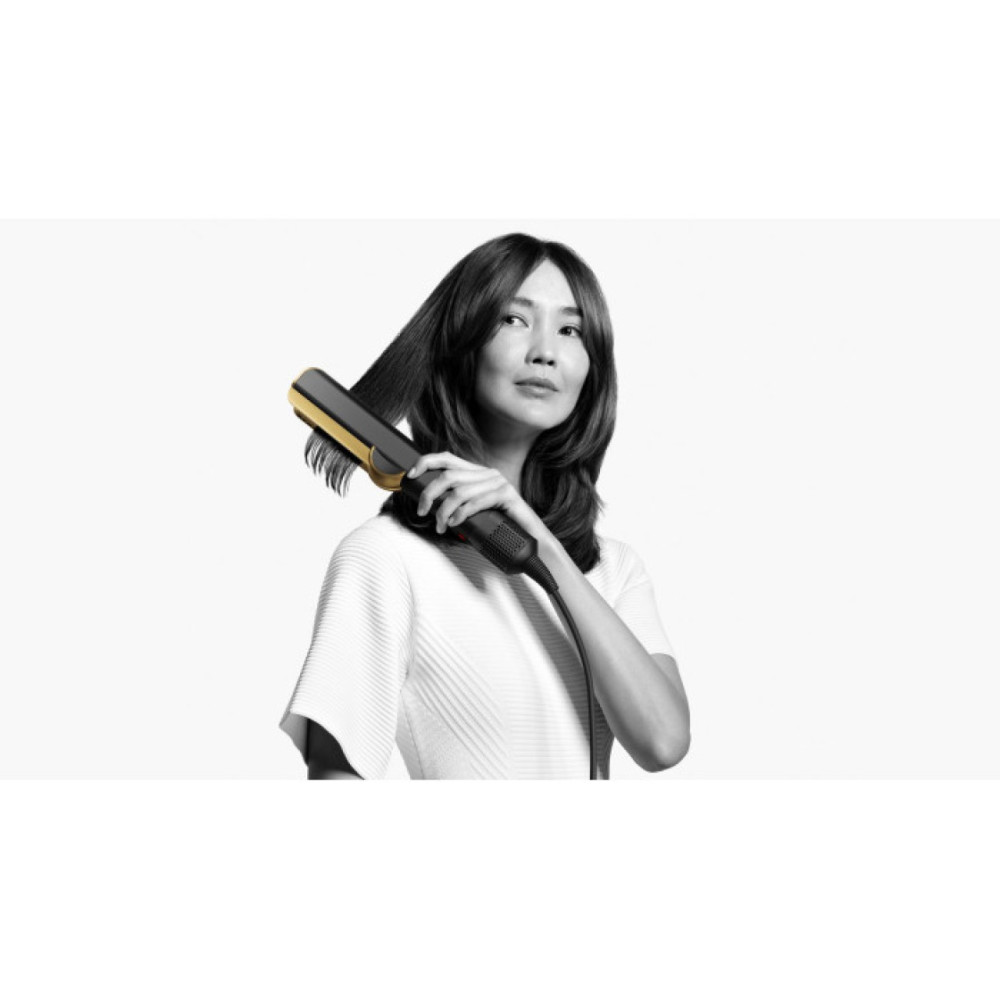 Випрямляч із сушінням волосся Dyson Airstrait HT01 Onyx Black/Gold (з кейсом) (534040-01)