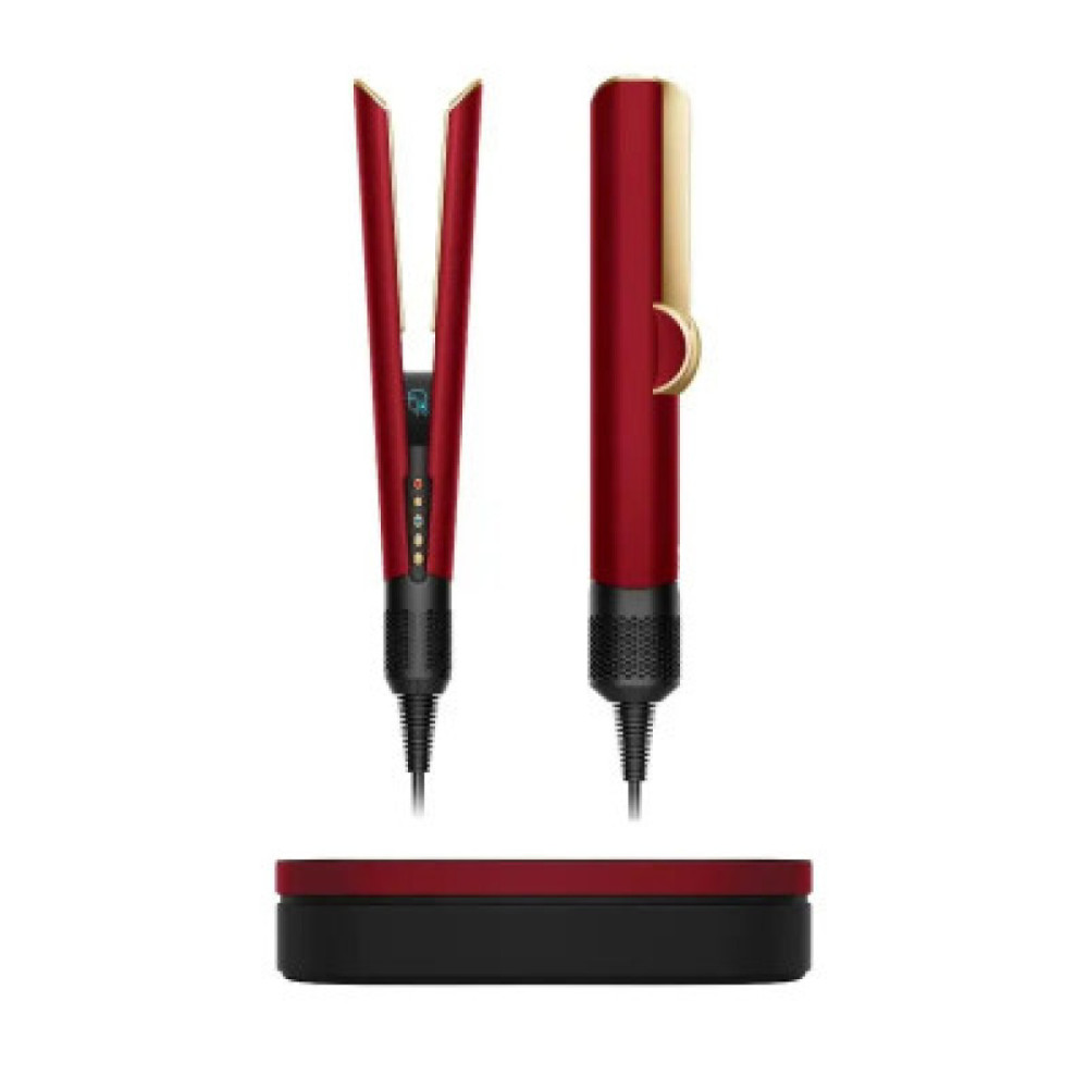Випрямляч із сушінням волосся Dyson Airstrait HT01 Velvet Red/Gold (з кейсом) (596931-01)