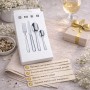 Набір для сервірування SMEG Dinner Cutlery, 4 предмети, на 1 особу