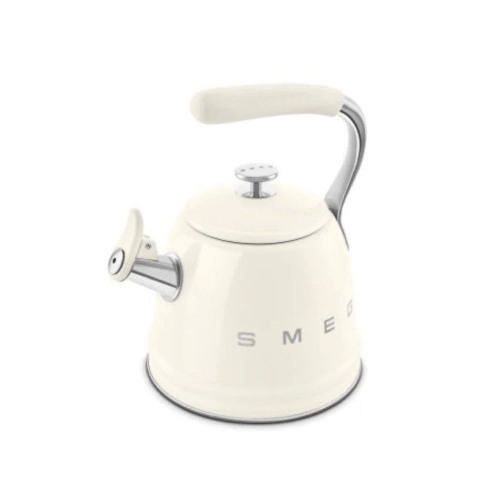 Чайник SMEG WKF01CR зі свистком, кремовий, 2,3 л