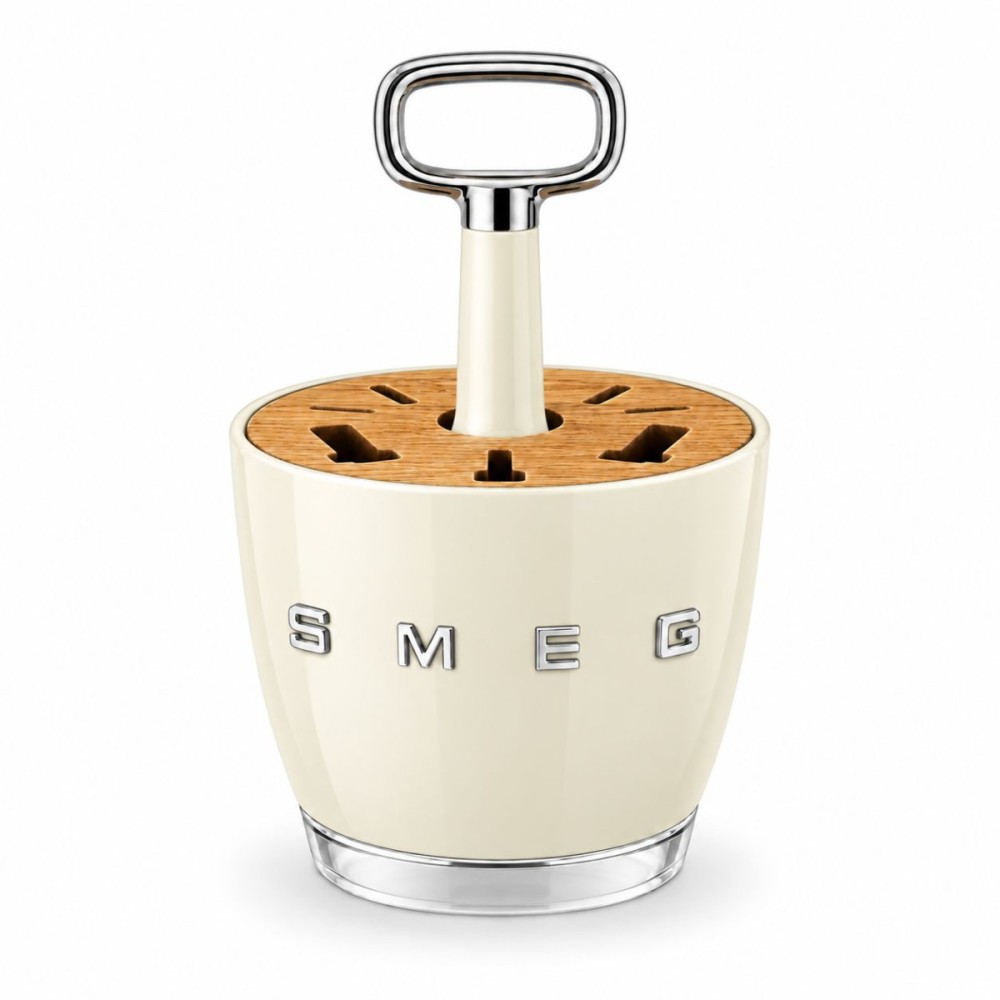 Тримач столових приладів SMEG Cutlery Caddy, кремовий