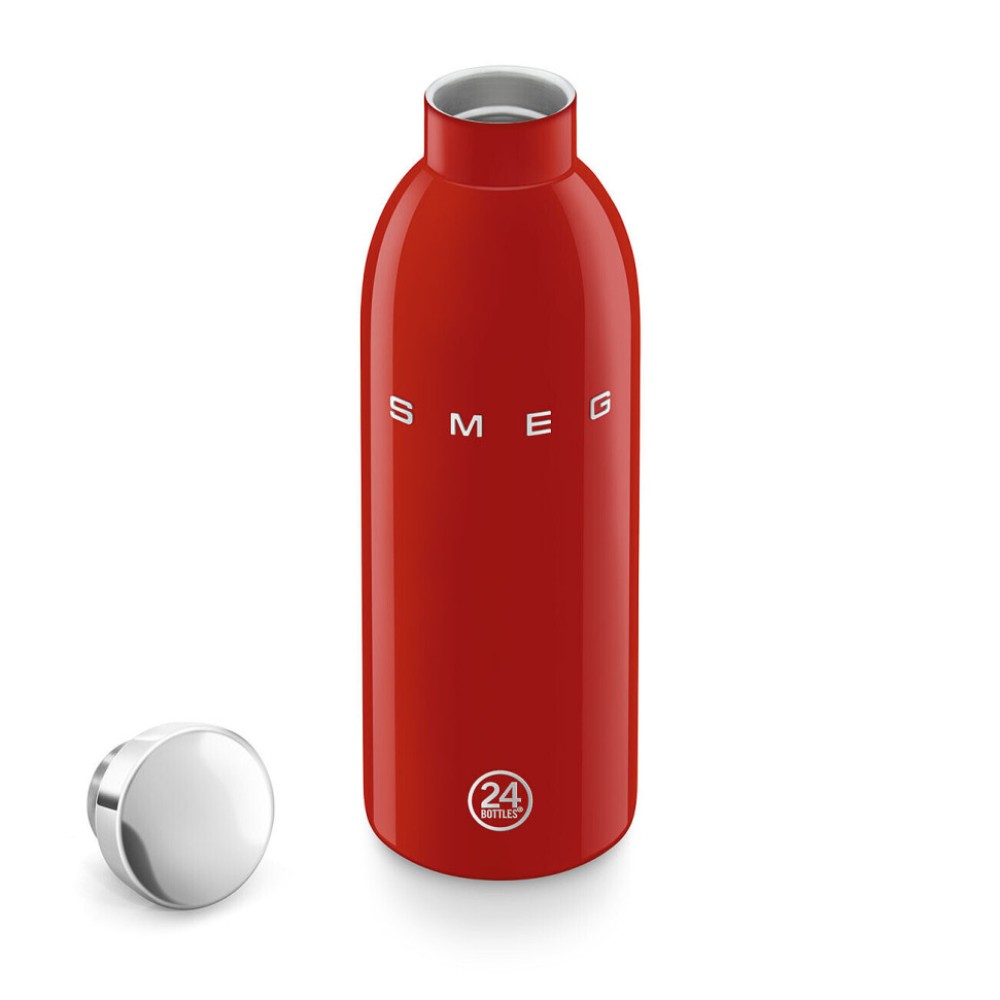 Пляшка для напоїв SMEG × 24Bottles Clima WBF01RD, червона, 500 мл