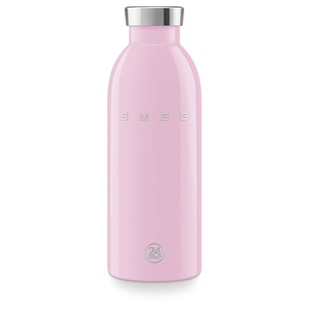 Пляшка для напоїв SMEG × 24Bottles Clima WBF01PK, рожева, 500 мл