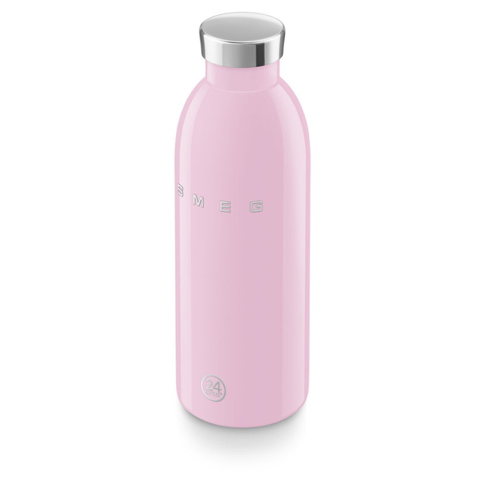 Пляшка для напоїв SMEG × 24Bottles Clima WBF01PK, рожева, 500 мл