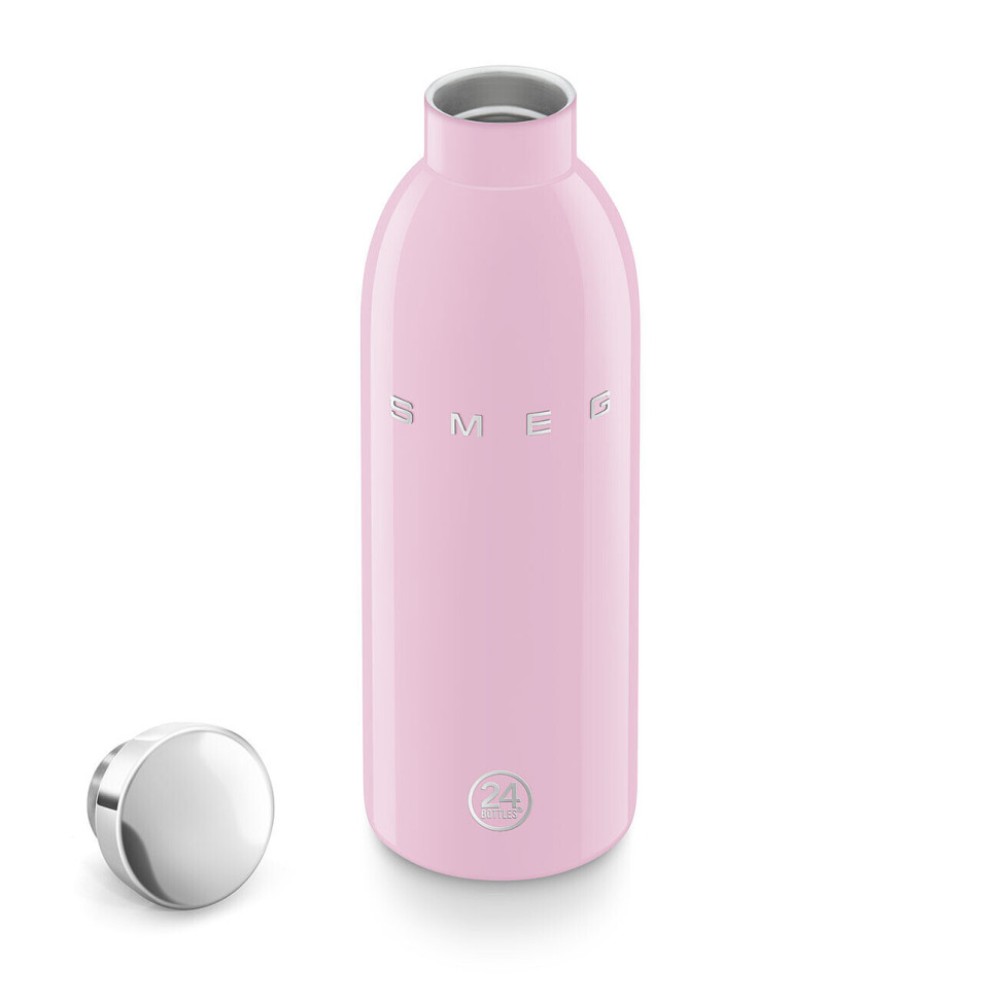 Пляшка для напоїв SMEG × 24Bottles Clima WBF01PK, рожева, 500 мл
