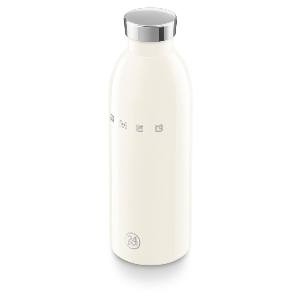 Пляшка для напоїв SMEG × 24Bottles Clima WBF01CR, кремова, 500 мл