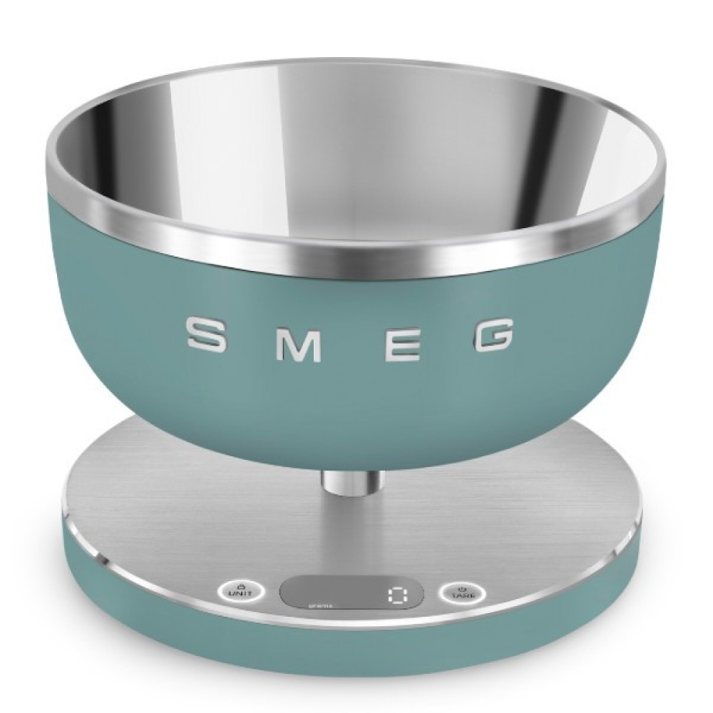 Кухонні електронні ваги Smeg KSC01EGMWW, зелені