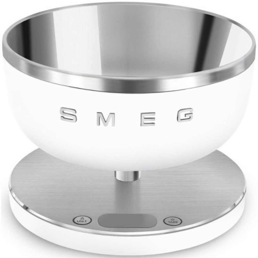 Кухонні електронні ваги Smeg KSC01WHMWW, білі
