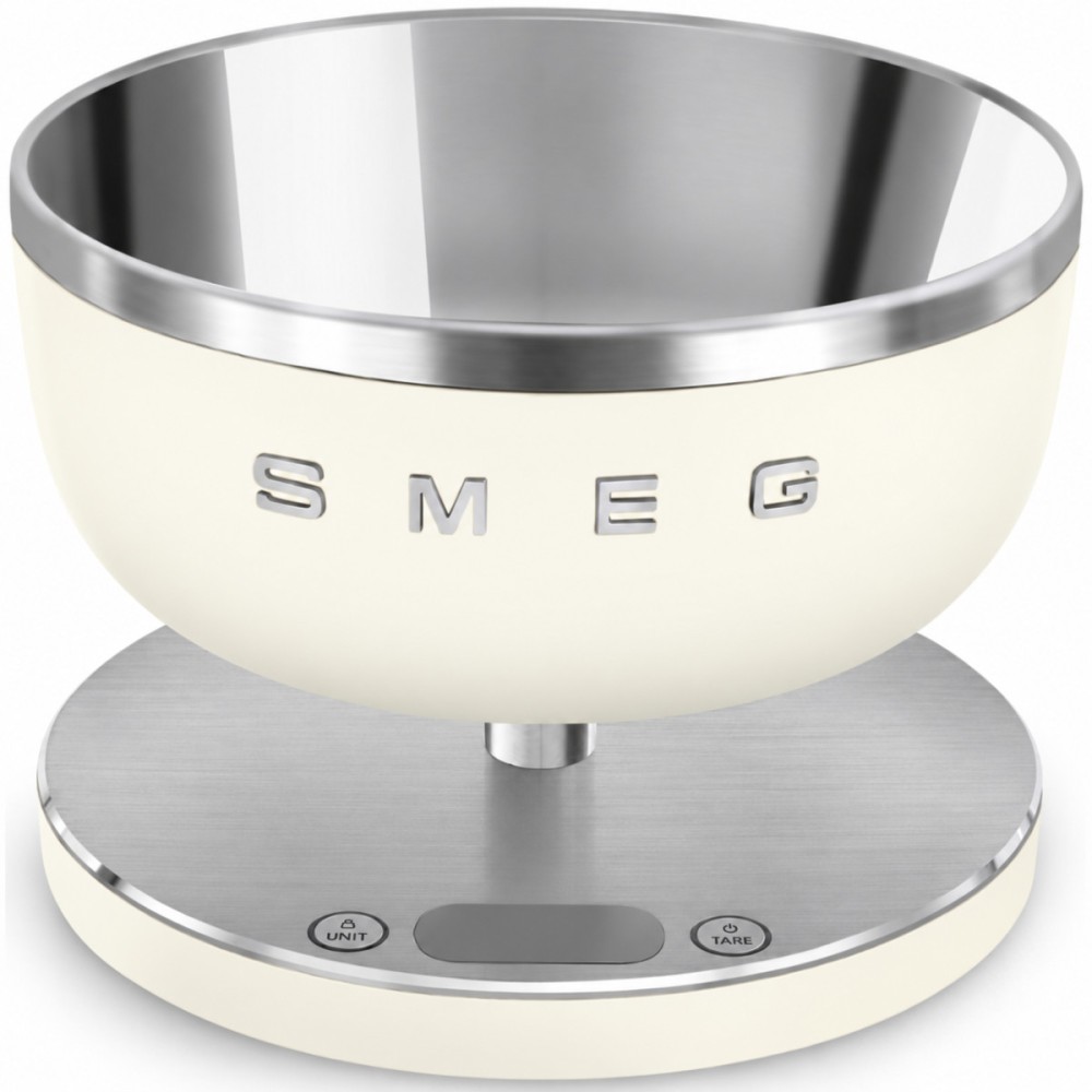 Кухонні електронні ваги Smeg, кремові