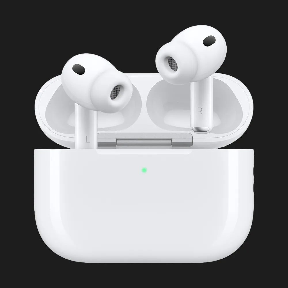 Навушники бездротові Apple AirPods Pro 3 MFHP4ZM/A (2025) — білі, із зарядним кейсом