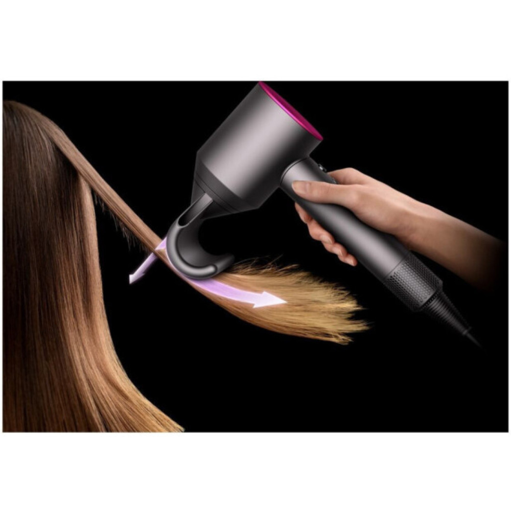 Фен для сушіння волосся Dyson Supersonic HD08 Iron/Fuchsia