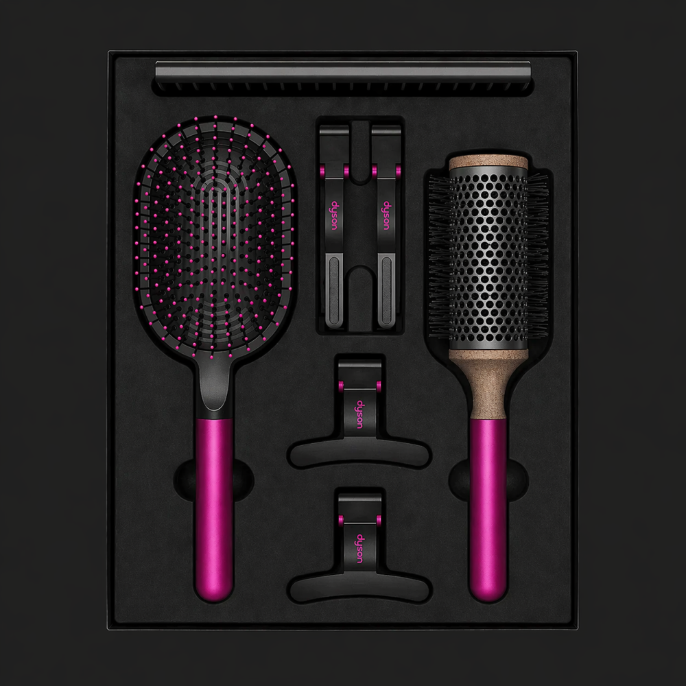 Подарунковий набір для волосся Dyson Styling Gift Set Fuchsia V2