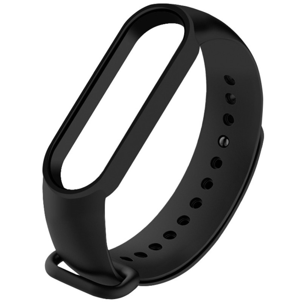 Ремінець змінний Xiaomi Mi Smart Band 5/6/7 Black