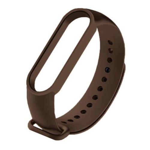 Xiaomi Mi Smart Band 5/6/7 Dark Brown — ремінець для фітнес-браслета