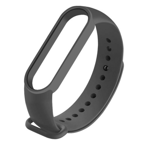 Xiaomi Mi Smart Band 5/6/7 Dark Grey — ремінець для фітнес-браслета