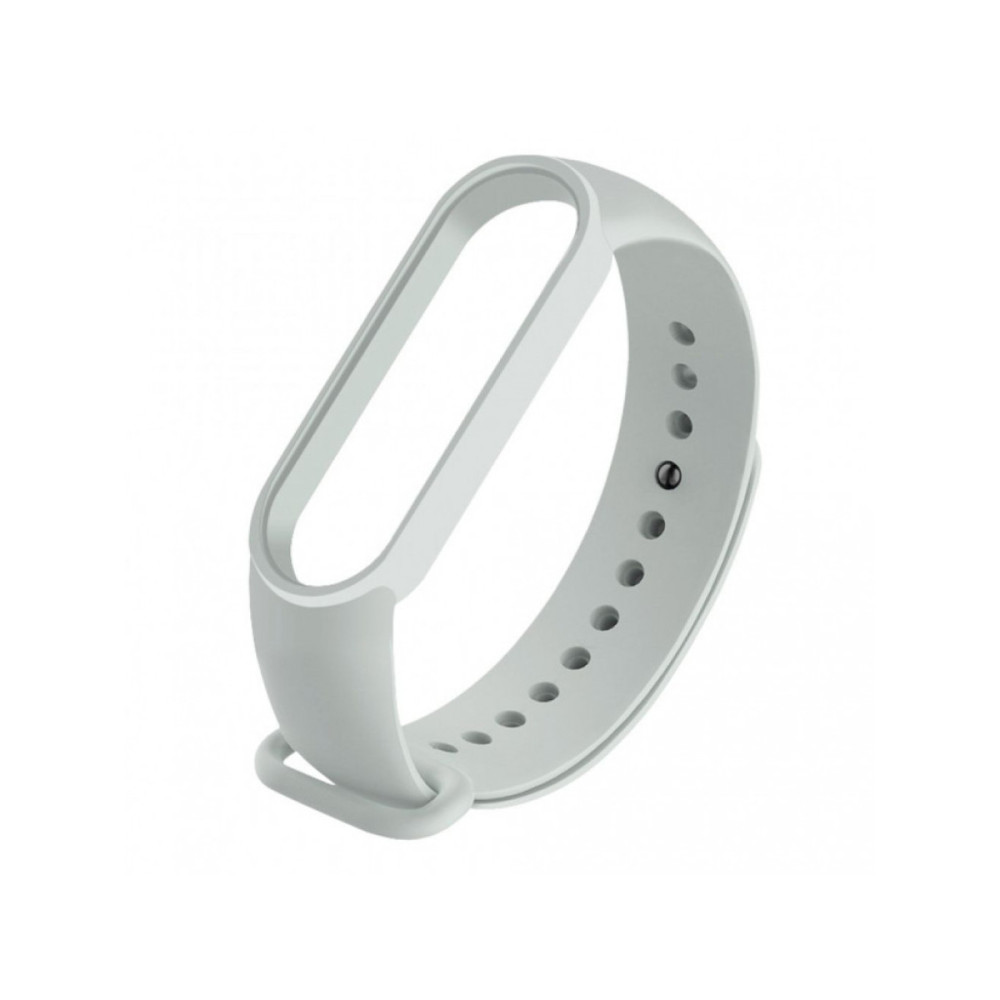 Ремінець змінний Xiaomi Mi Smart Band 5/6/7 Light Grey