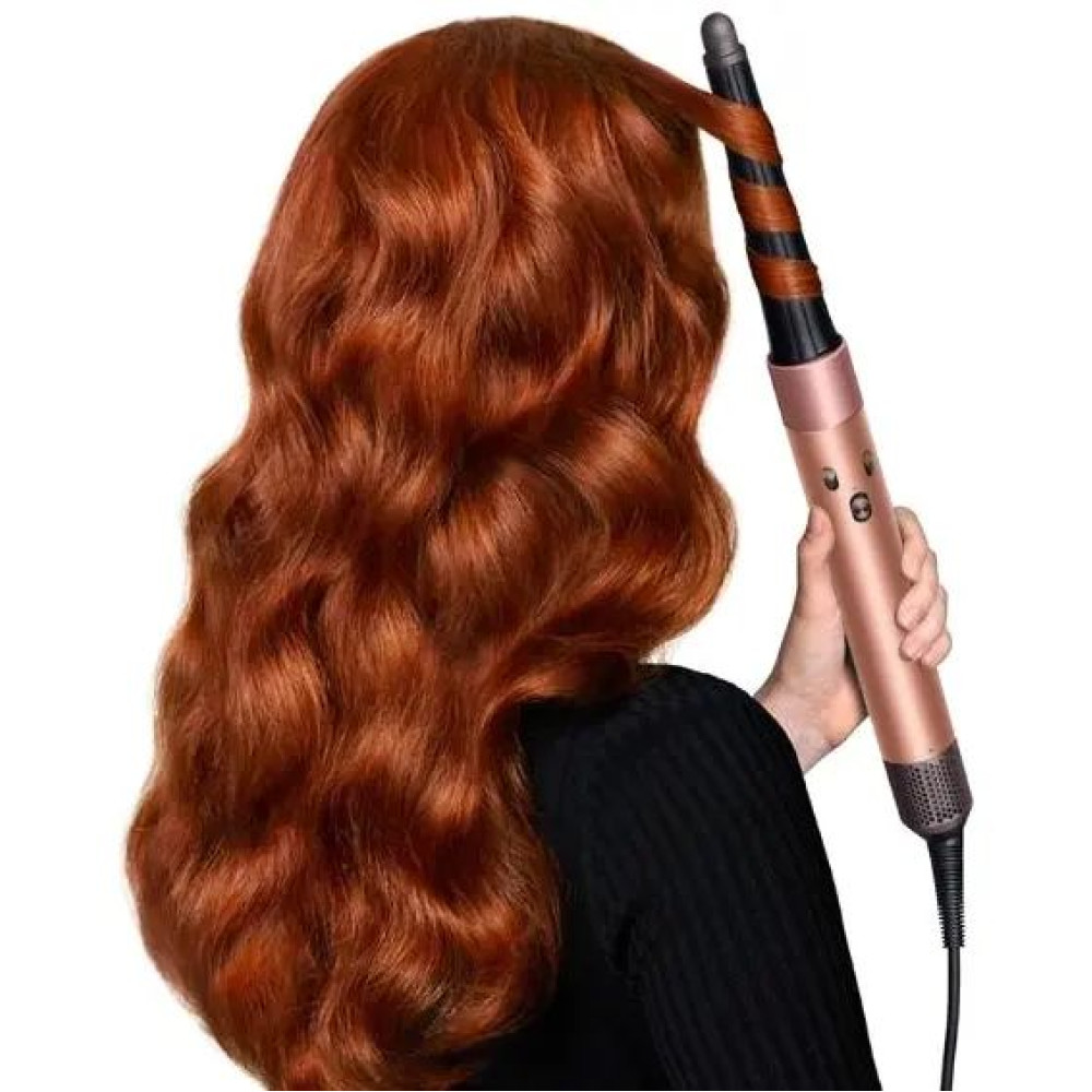 Мультистайлер для волосся Dyson Airwrap i.d. HS08 Straight+Wavy Amber Silk/Pink Champagne (123698-01)