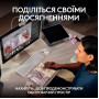 Вебкамера Logitech MX Brio 4K Plate Grey (960-001554)