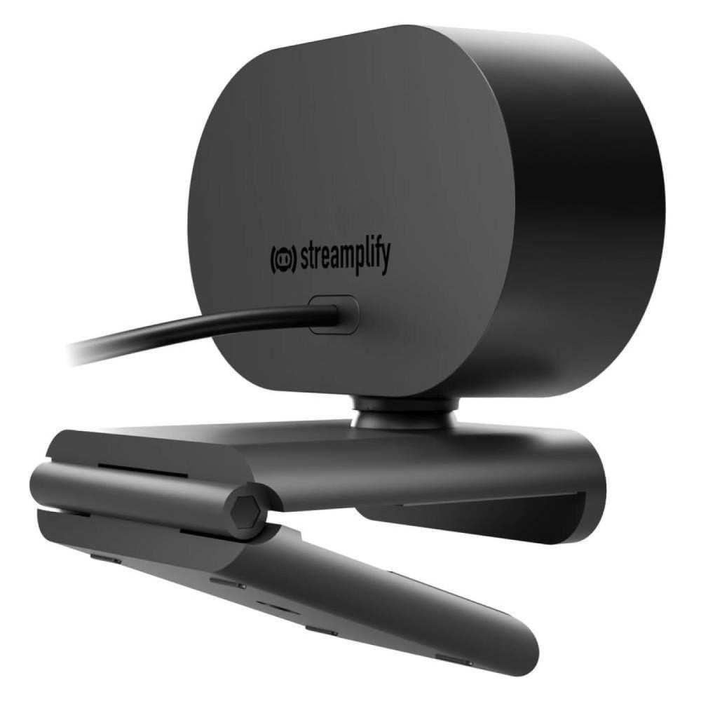 Вебкамера STREAMPLIFY CAM PLUS FHD 2M60 LIGHT Black (SPCW-CLFH221.11)