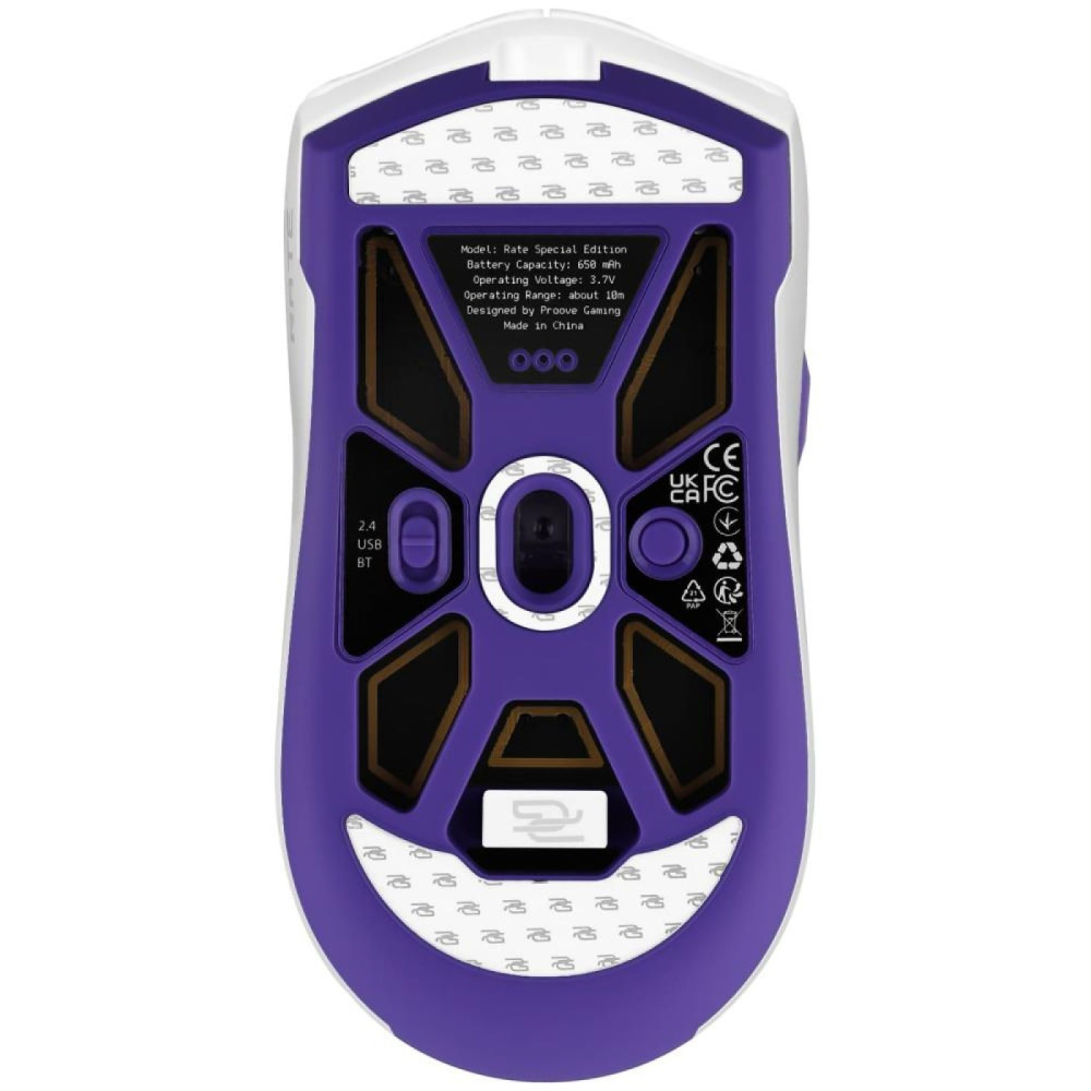 Миша Proove Gaming Rate Special Edition White Purple (CMRTWRS03002)