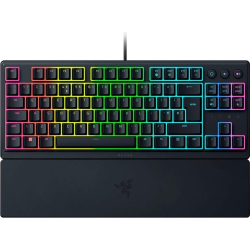Клавіатура Razer Ornata V3 TKL Mecha-Membrane USB Black (RZ03-04881800-R371)