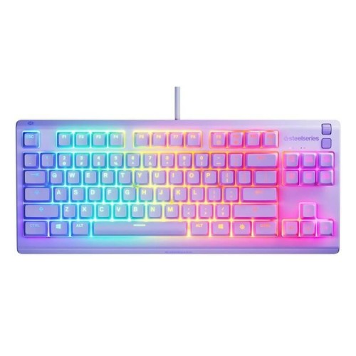 Клавіатура SteelSeries Apex 3 TKL UA Lavender (64940)