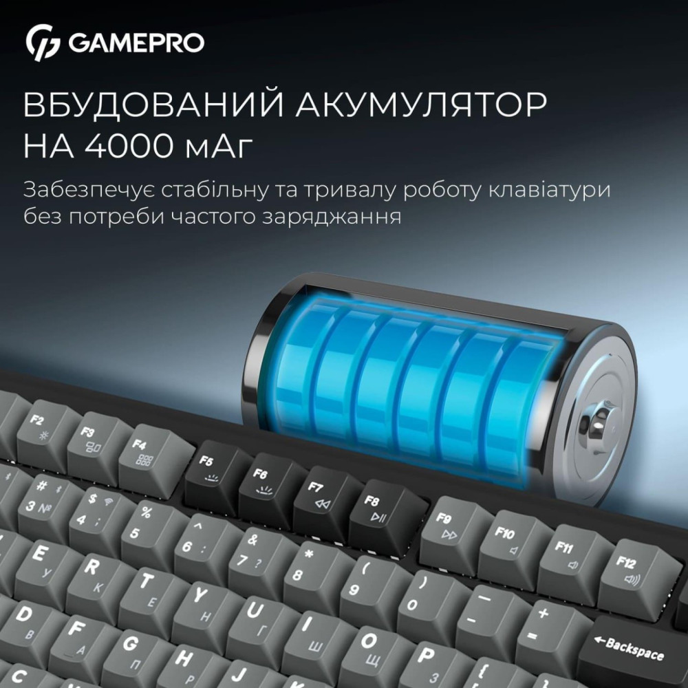 Клавіатура GamePro Asgard Yord MK266BK