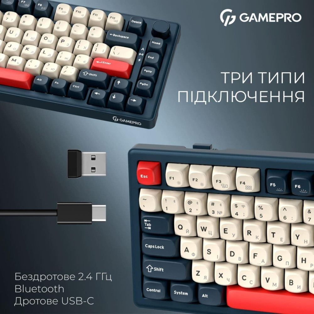 Клавіатура GamePro Asgard Yord MK266BL
