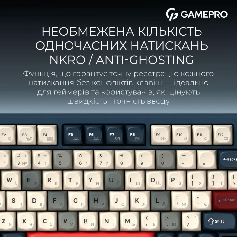 Клавіатура GamePro Asgard Yord MK266BL
