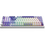 Клавіатура Proove Gaming Slicker Wireless Keyboard White (EN + UA), WKSL00022402
