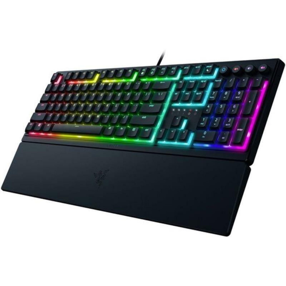 Клавіатура Razer Ornata V3 Mecha-Membrane USB Black (RZ03-04462100-R371)