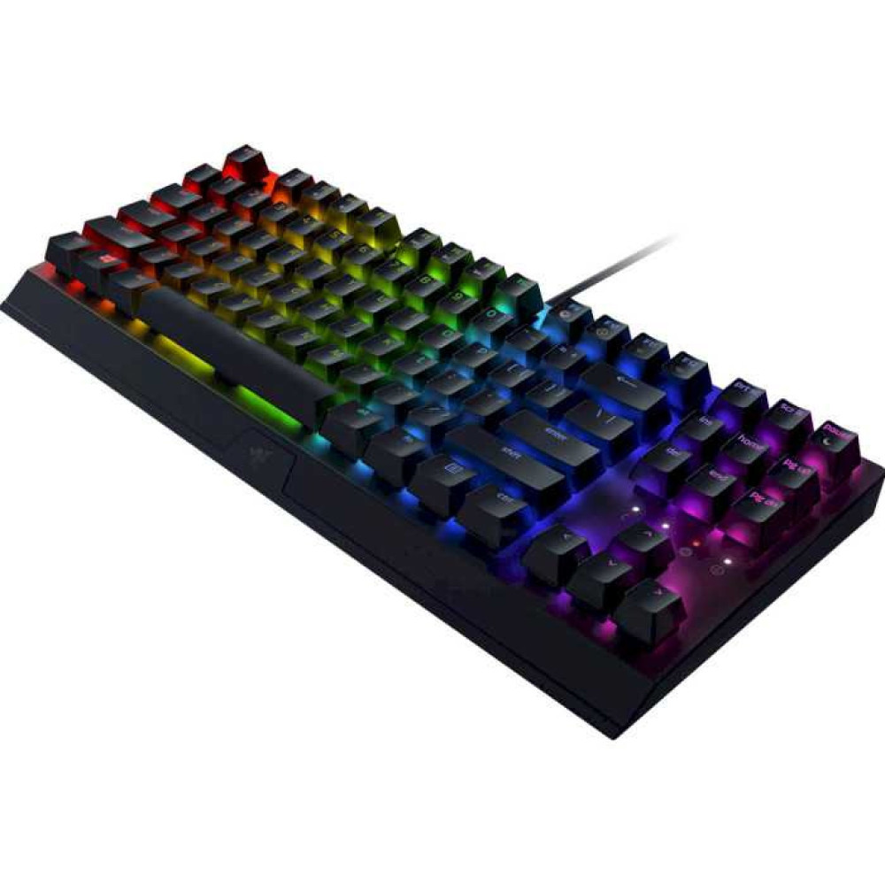 Клавіатура Razer BlackWidow V3 TKL RGB Green USB Black (RZ03-03490700-R3R1)