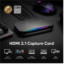 Пристрій захоплення відео AVerMedia GC553G2 ULTRA 2.1 RGB, 2160p144 Pass-Through, 2160p60 запис, чорний