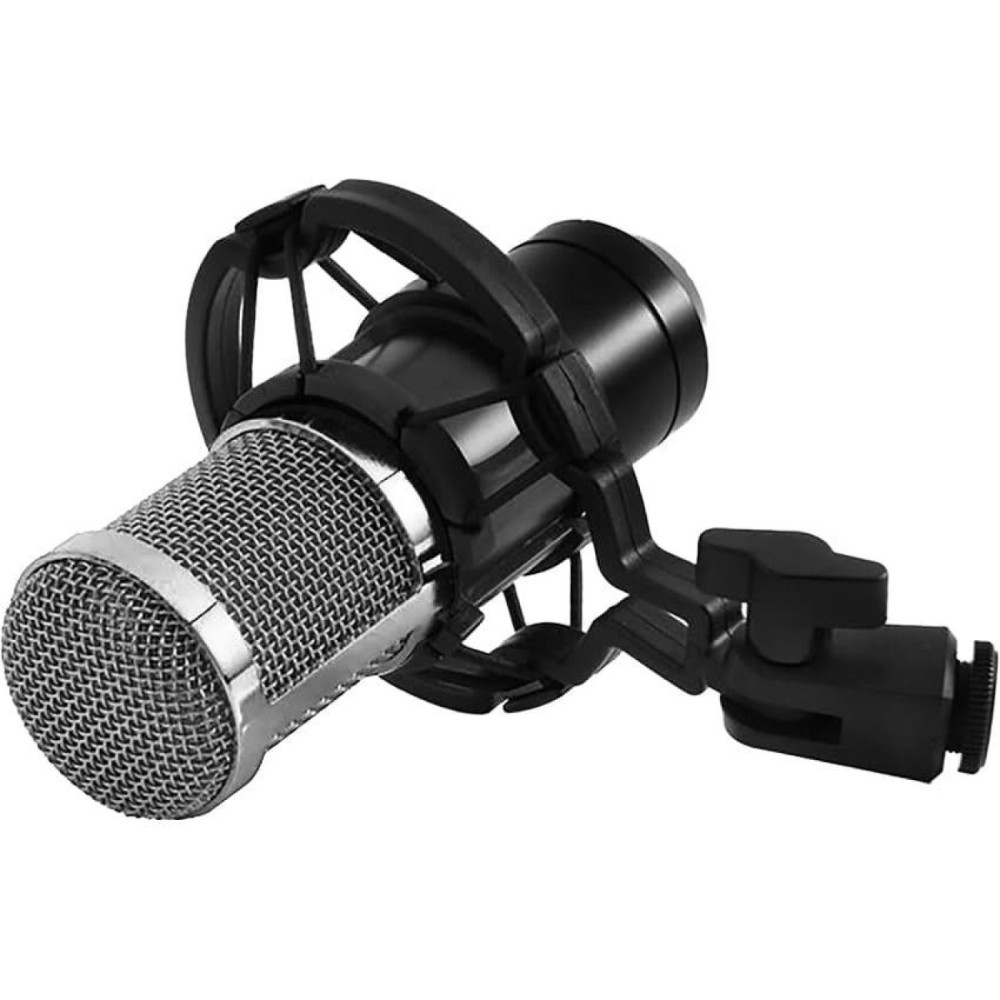 Ігровий стрим-мікрофон Media-Tech, професійний набір XLR/USB, сріблястий