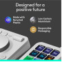 Контролер Logitech MX Creative Console Pale Grey