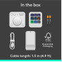 Контролер Logitech MX Creative Console Pale Grey