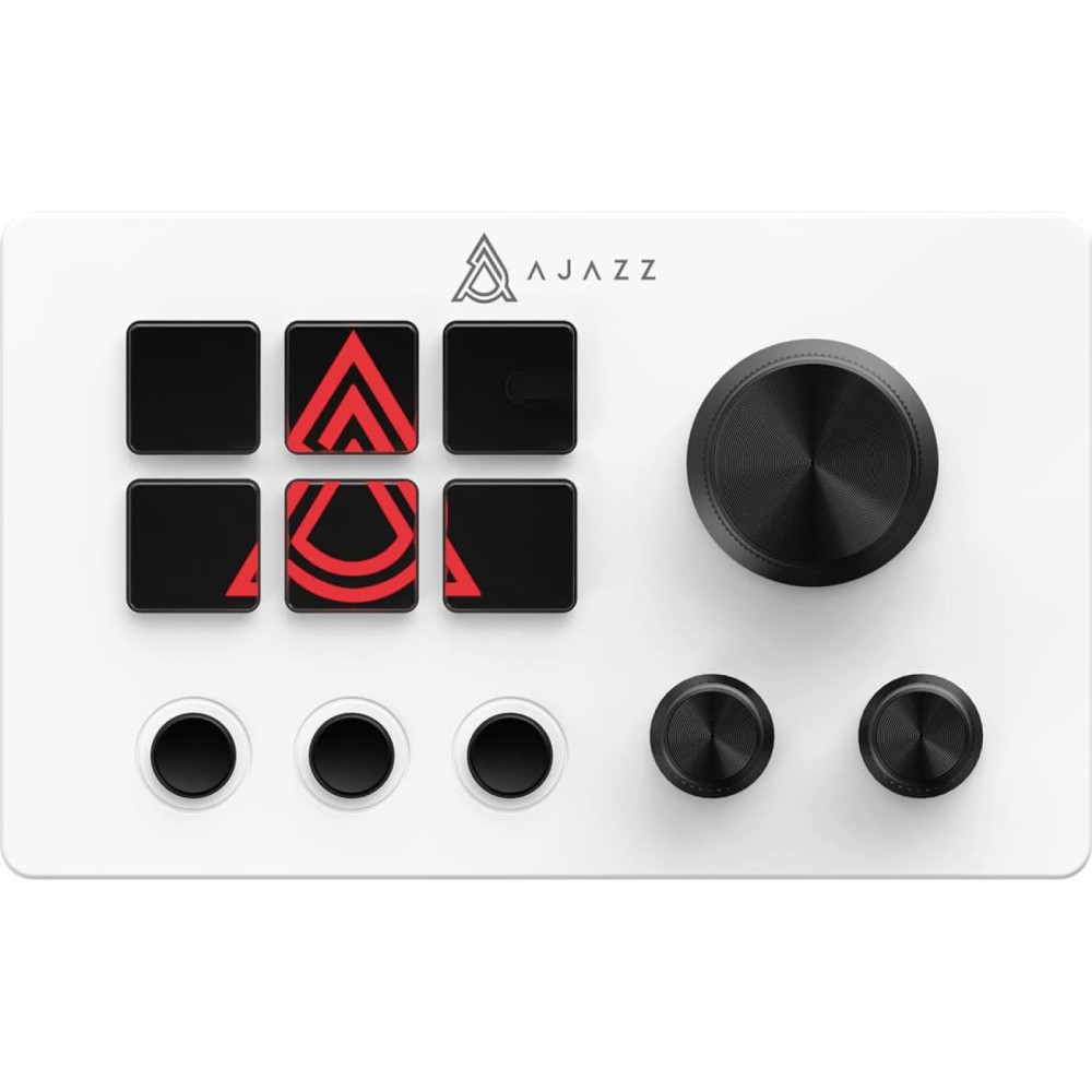 Контролер для стріму Ajazz AKP03E White (AKP03E-W)