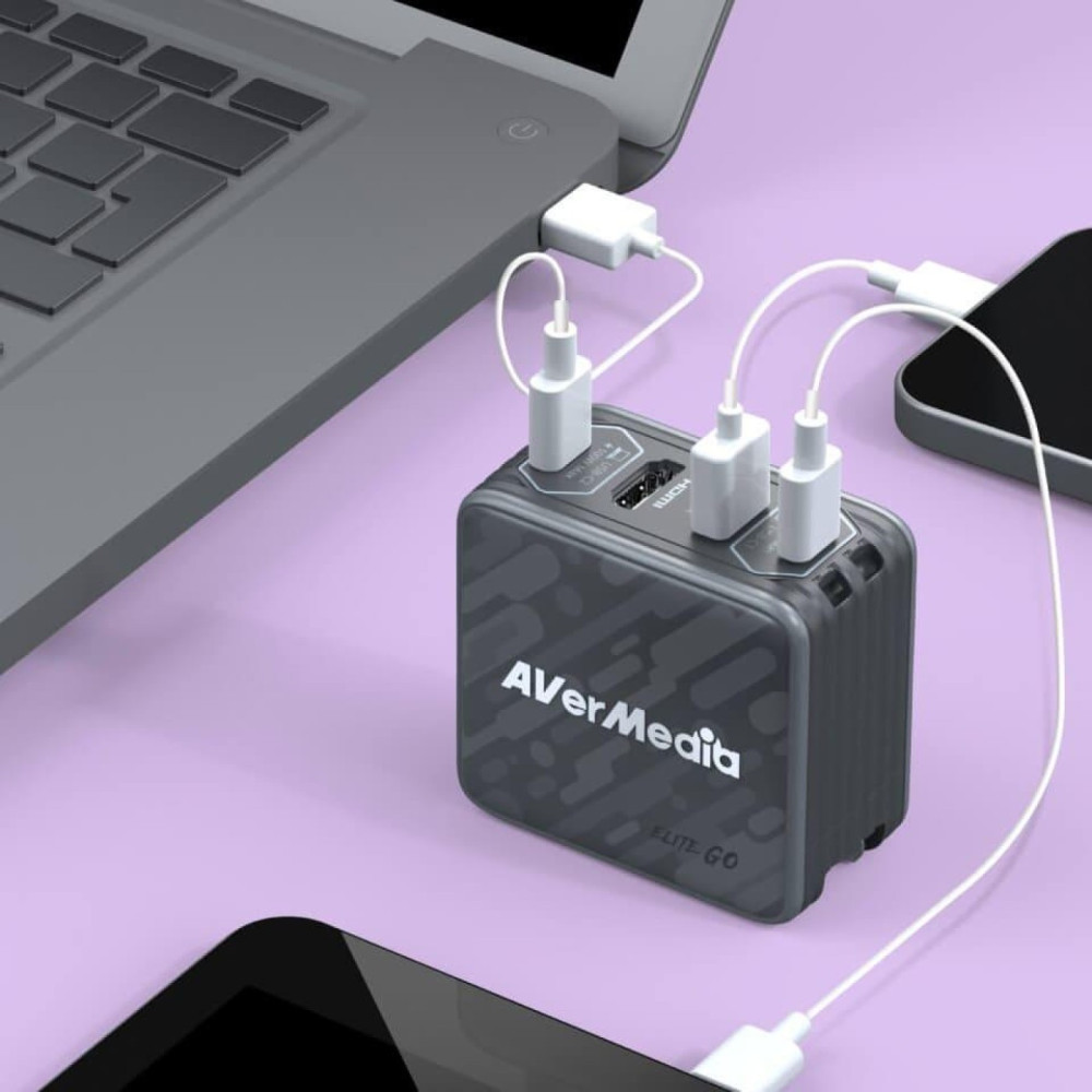 Пристрій захоплення відео AVerMedia GC313Pro ELITE GO Black