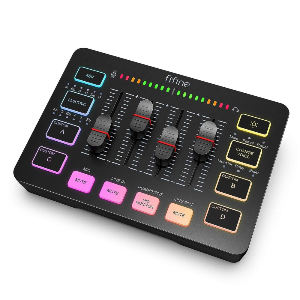 Мікшер Fifine SC3 Sound Card