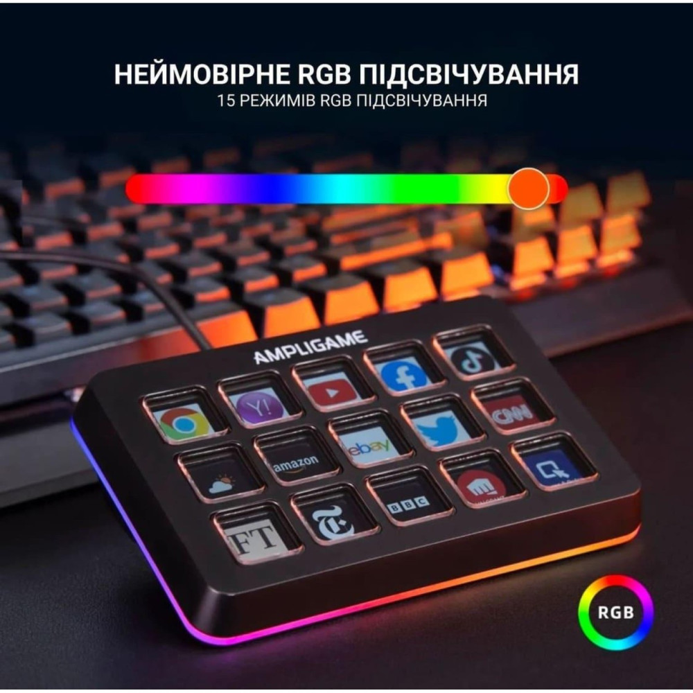 Контролер для стріму Fifine D6 Stream Controller