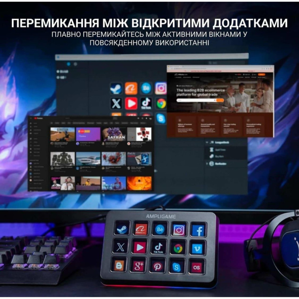 Контролер для стріму Fifine D6 Stream Controller